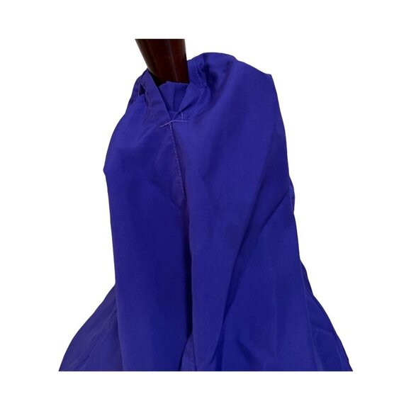 Adidas ClimaProof Running Blue Half-Zip Pullover Jacket Windbreaker L Polyester - Picture 8 of 15